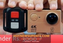 4K Action Camera for under Rs. 3000।