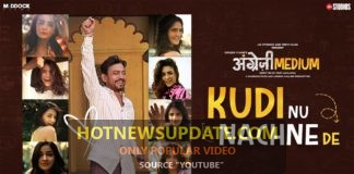 Kudi Nu Nachne De Song from Angrezi Medium Movie।