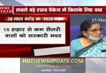 पीएम मोदी के 20 लाख करोड़ रुपये के पैकेज में किसे क्या मिला देखिये।
