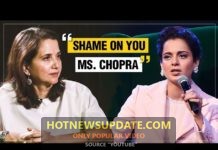 कंगना रनौत ने की अनुपमा चोपड़ा की बोलती बंद। आप भी देखे।