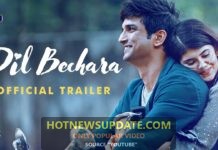 Dil Bechara Official Trailer Sushant Singh Rajput, Sanjana Sanghi।