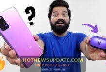 Purple Samsung Smartphone with full detail।