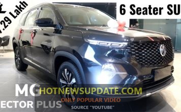 2021 MG Hector Plus 6-Seater Premium SUV।